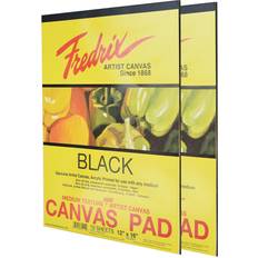 Black Canvas Pads 12 in. x 16 in. 10 sheets