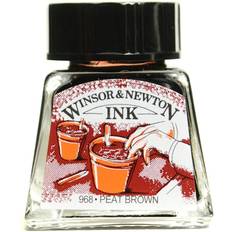 Winsor & Newton and 14ml Drawing Ink Peat Brown