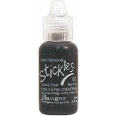 Black Glitter Glue Ranger Stickles Black Diamond