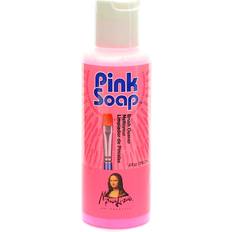 Pink Brush Soap 4 oz