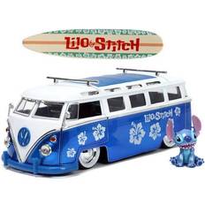 Jada Lilo & Stitch VW Bus 1:24 Scale Die-Cast Metal Vehicle with Figure