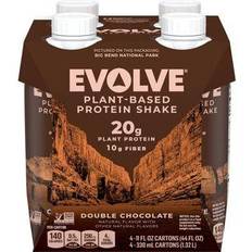 Real Plant-Powered Protein Shake Double Chocolate 330ml 4 pcs