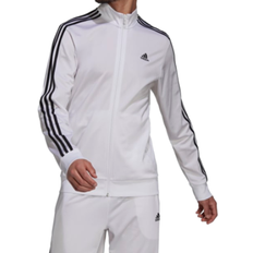 Adidas Essentials Warm-Up 3-Stripes Track Jacket Men - White/Black