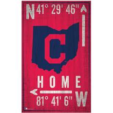 Fan Creations Cleveland Indians Coordinate Sign Board