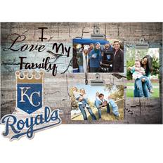 Fan Creations Kansas City Royals I Love My Family Clip Photo Frame