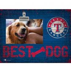 Fan Creations Texas Rangers Best Dog Clip Photo Frame