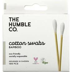 The Humble Co. Bamboo Cotton Swabs White 100 Swabs