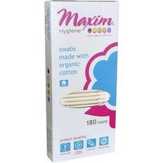 Maxim Hygiene Products Organic Cotton Swabs 200 Swabs