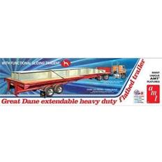 Amt Great Dane Extendable Heavy Duty Flat Bed Trailer