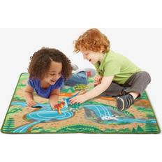 Melissa & Doug Prehistoric Playground Dinosaur Rug