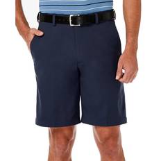 Haggar Cool 18 PRO Flat Front Classic-Fit 9.5" Shorts - Navy