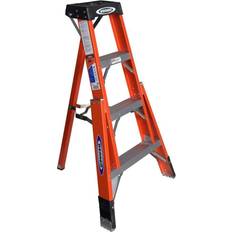 Werner 4' Fiberglass Tripod Step Ladder FTP6204