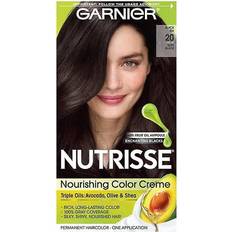 Garnier Nutrisse Nourishing Color Creme #20 Soft Black