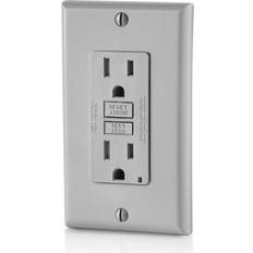 Leviton Gftr1-gy Duplex Gfci Outlet, 125 Volts