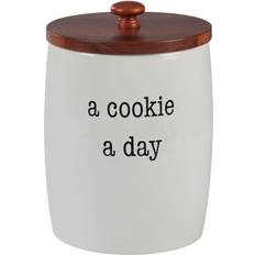 Certified International Just Words Biscuit Jar