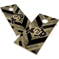 Victory Tailgate Colorado Buffaloes Herringbone Design Cornhole Set