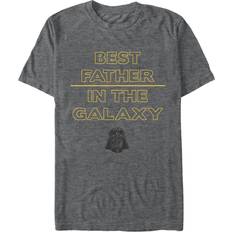 Fifth Sun Star Wars Darth Vader Best Father T-shirt - Charcoal Heather