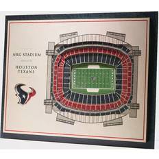 YouTheFan Houston Texans Stadium Views 3D Wall Art