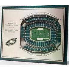 YouTheFan Philadelphia Eagles 3D Stadium Wall Art