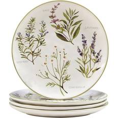 Certified International Fresh Herbs Dinner Plate 27.94cm 4pcs