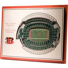 YouTheFan Cincinnati Bengals Stadium Views 3D Wall Art