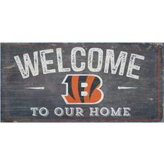 Fan Creations Cincinnati Bengals Welcome To Our Home Sign