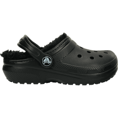 Best Slippers Children's Shoes Crocs Kid's Classic Lined Clog - Black