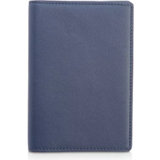 Royce RFID-Blocking Leather Passport Case - Blue