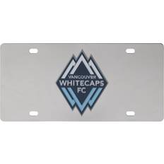 Stockdale Vancouver Whitecaps FC Stainless Steel Elite Logo License Plate