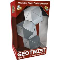 Metal IQ Puzzles Bepuzzled Geo Twist