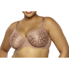 Paramour Women's Lotus Embroidered Unlined Bra - Rose Tan