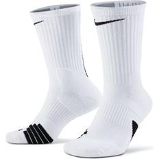 Nike Underwear Nike Elite Crew Basketball Socks Unisex- White/Black/Black