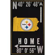 Fan Creations Pittsburgh Steelers Coordinate Sign Board