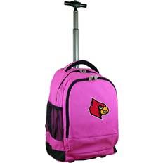 Mojo Louisville Premium Wheeled Backpack in - Pink