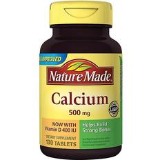 Nature Made Calcium 500mg with Vitamin D3 Tablets 130 ct False