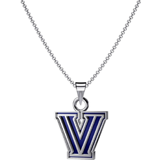 Dayna Designs Villanova University Pendant Necklace - Silver/Navy