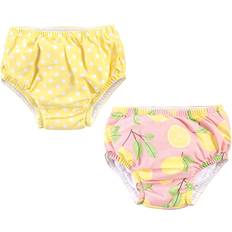 Hudson Baby Swim Diaper - Pink Lemons