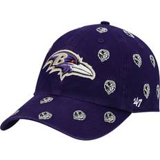 '47 Baltimore Ravens Confetti Clean Up Head Logo Adjustable Cap