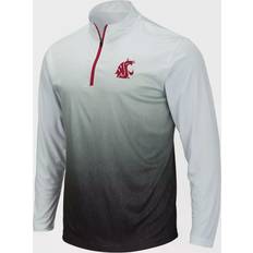 Colosseum Athletics Washington State Cougars Magic Team Logo Quarter-Zip Jacket Sr