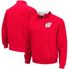 Colosseum Athletics Wisconsin Badgers Big & Tall Tortugas Quarter-Zip Jacket Sr