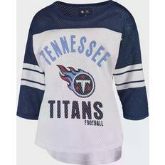 G-III 4Her by Carl Banks Tennessee Titans First Team 3/4 Sleeve Mesh T-Shirt W