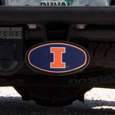 Basketball Sports Fan Products Stockdale Illinois Fighting Illini Plastic Hitch Cover