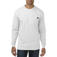 Dickies Long Sleeve Heavyweight Crew Neck T-shirt - White