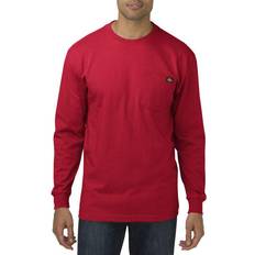 Dickies Long Sleeve Heavyweight Crew Neck T-shirt - English Red