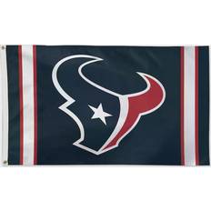 WinCraft Houston Texans Vertical Stripes Deluxe Single-Sided Flag