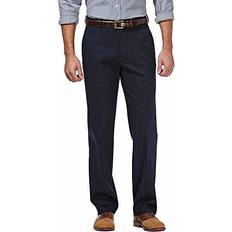 Haggar Premium No Iron Khaki Classic Fit Pant - Dark Navy