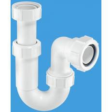 Waste-pipes McAlpine Adjustable 75mm P Trap (32mm Outlet)