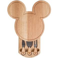 Picnic Time Mickey Head Shaped Cheese Board