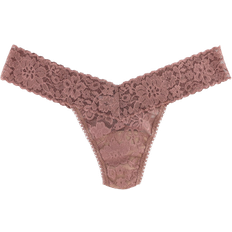 Hanky Panky Daily Lace Low Rise Thong - Allspice