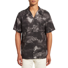 Theory Noll Short Sleeve Shirt - Black Multi